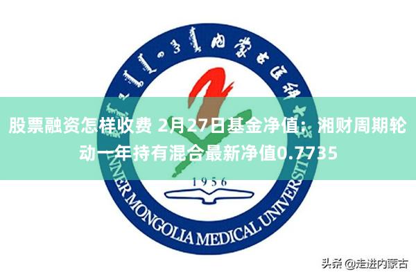 股票融资怎样收费 2月27日基金净值：湘财周期轮动一年持有混合最新净值0.7735