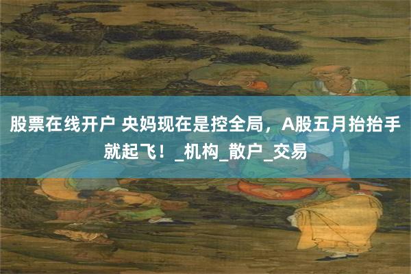股票在线开户 央妈现在是控全局，A股五月抬抬手就起飞！_机构_散户_交易