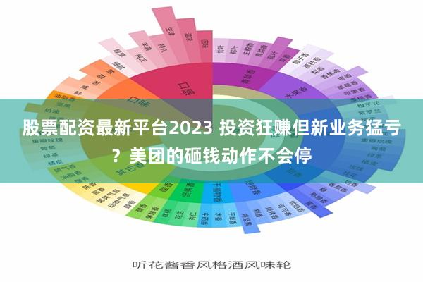 股票配资最新平台2023 投资狂赚但新业务猛亏？美团的砸钱动作不会停