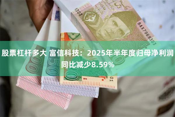 股票杠杆多大 富信科技：2025年半年度归母净利润同比减少8.59%